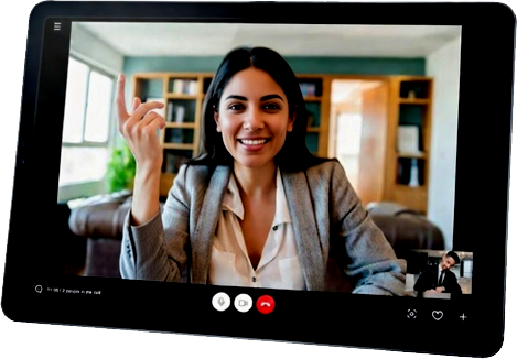 Video Call Tablet